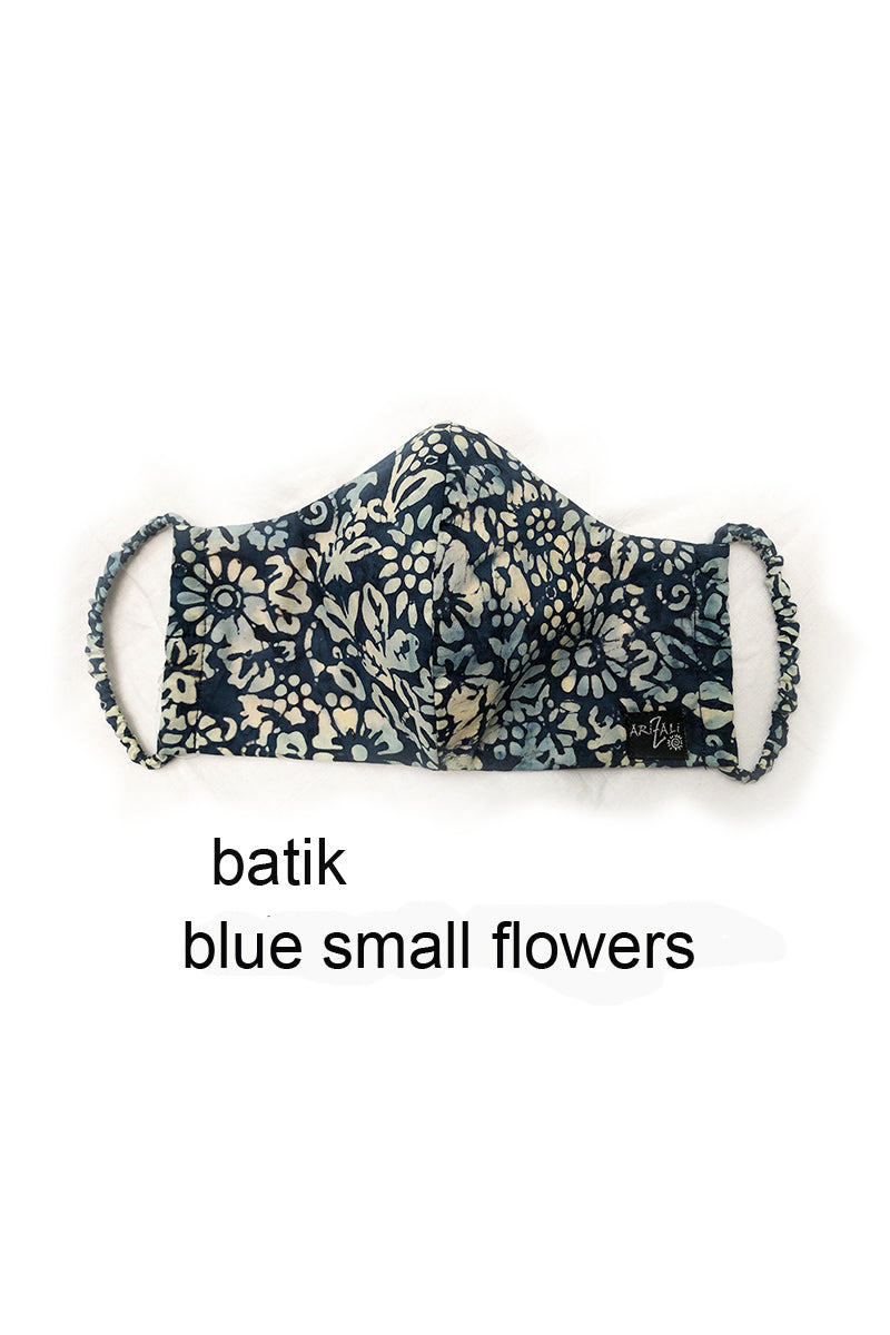 Batik Face Mask Blue