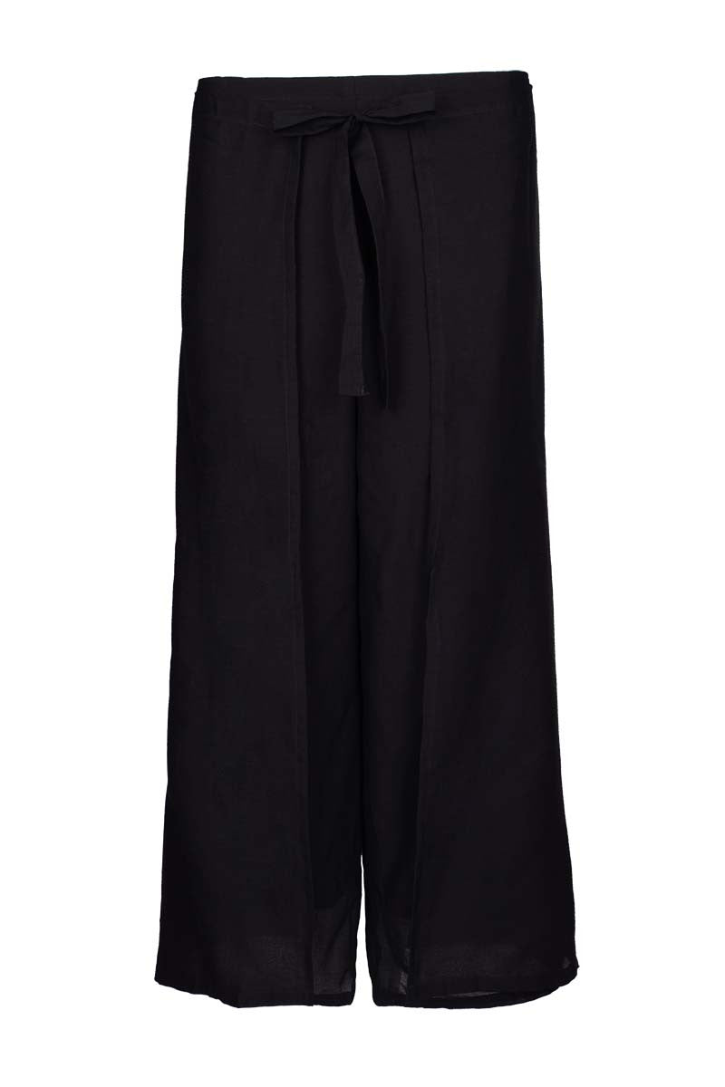 black sarong pants, black cotton pants, black beachwear pants