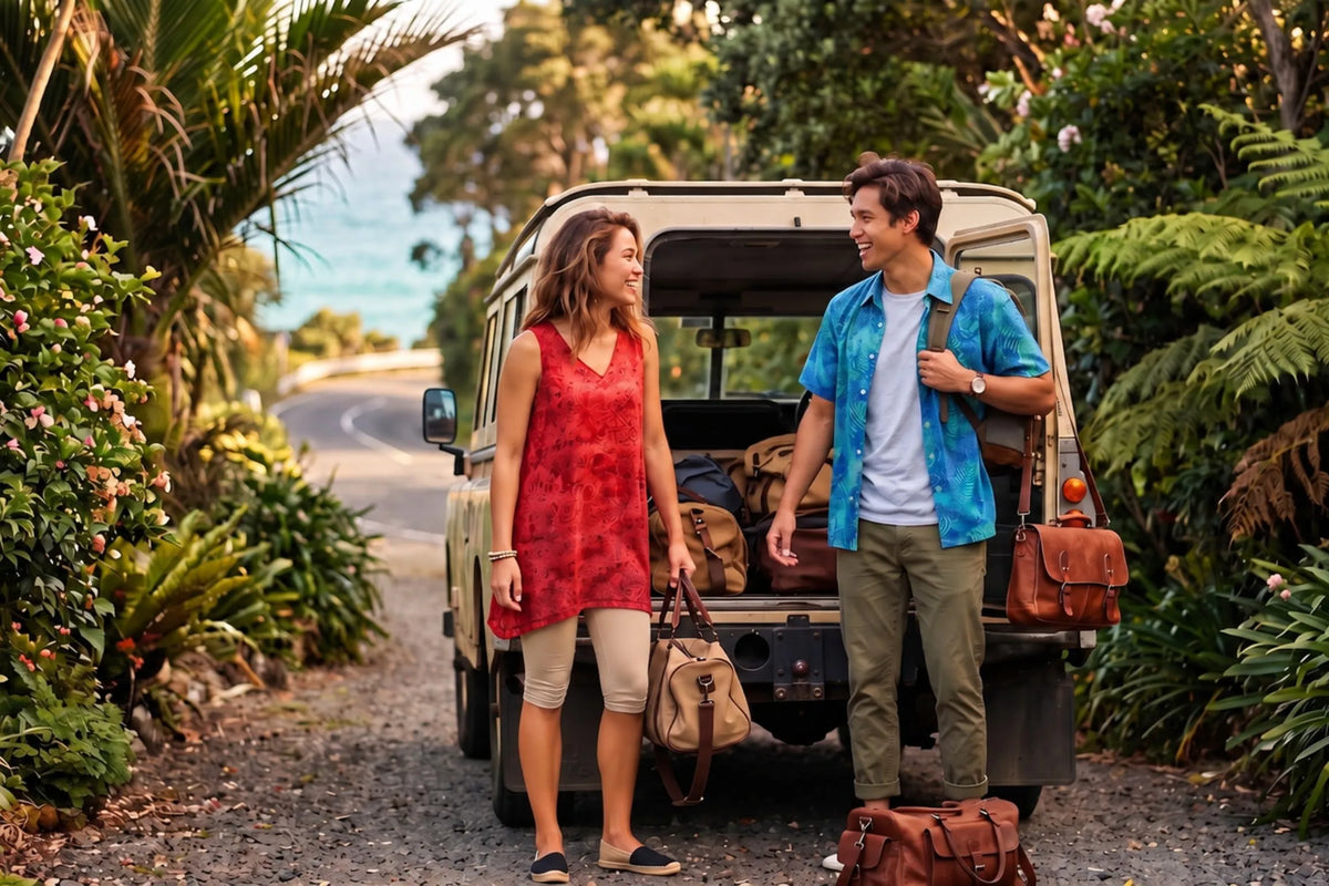 The Laid-Back Layering Guide: From Singlets to Hawaiian Prints
