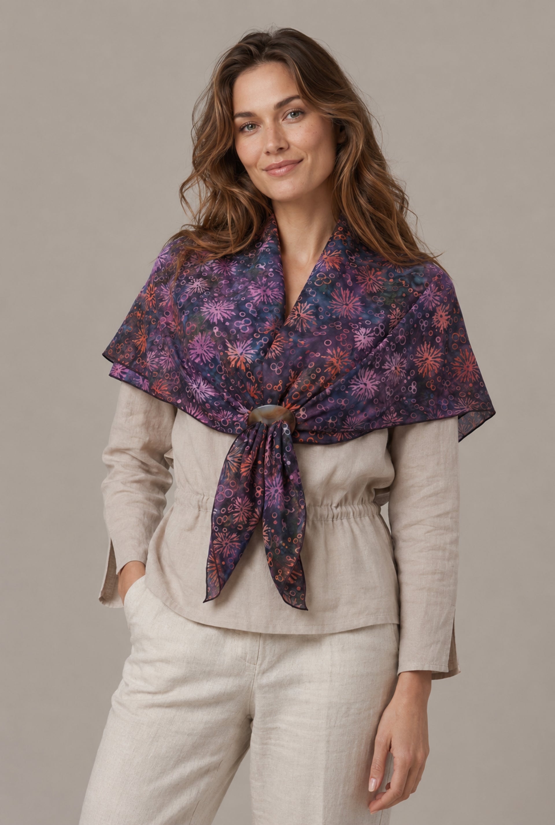 Scarf Voile Batik