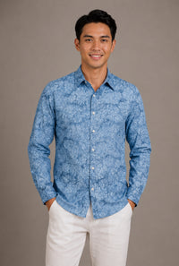 Cloudy Blue Color