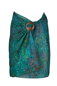 Mini sarong cotton voile printed batik by hand