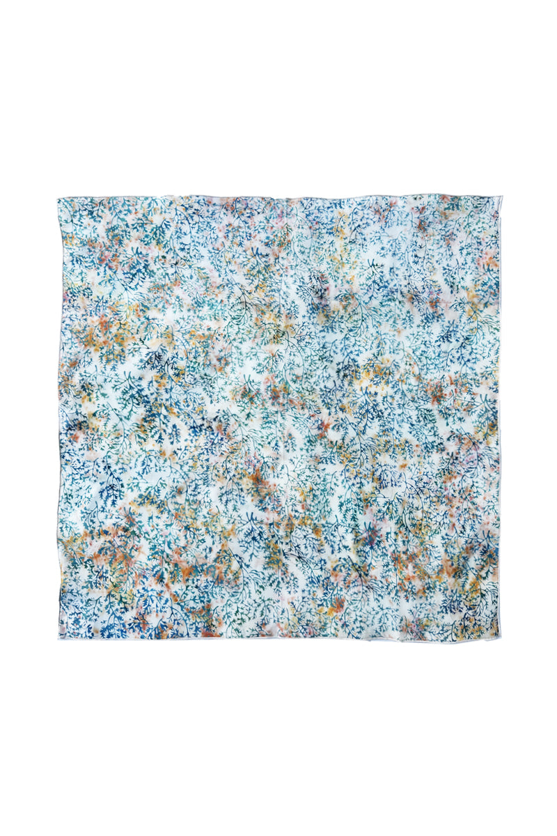 cotton bandana batik printed - fern design