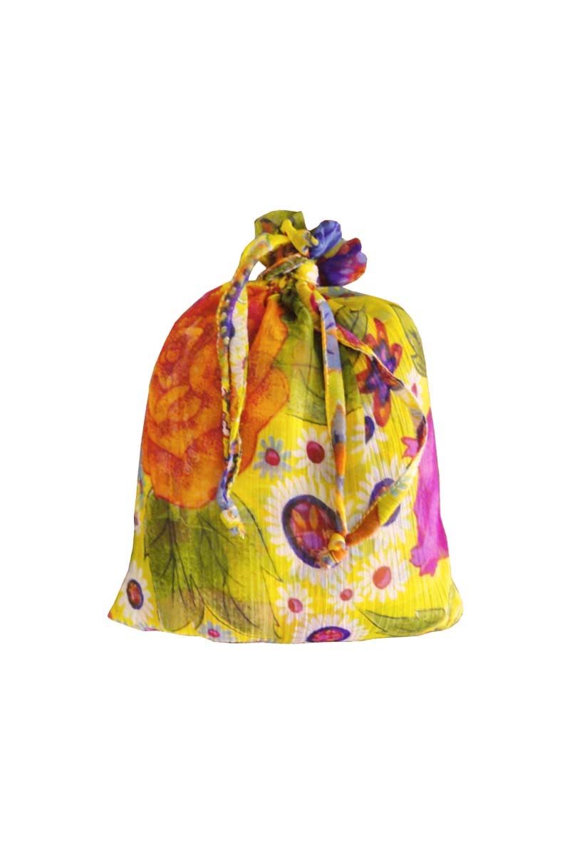 Printed Chiffon sarong - pouch