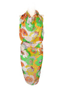 Printed silk sarong