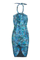 B-330-2S Sarong cotton voile Animal print