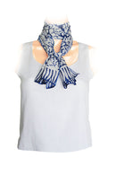 Wrapped around the neck muffler