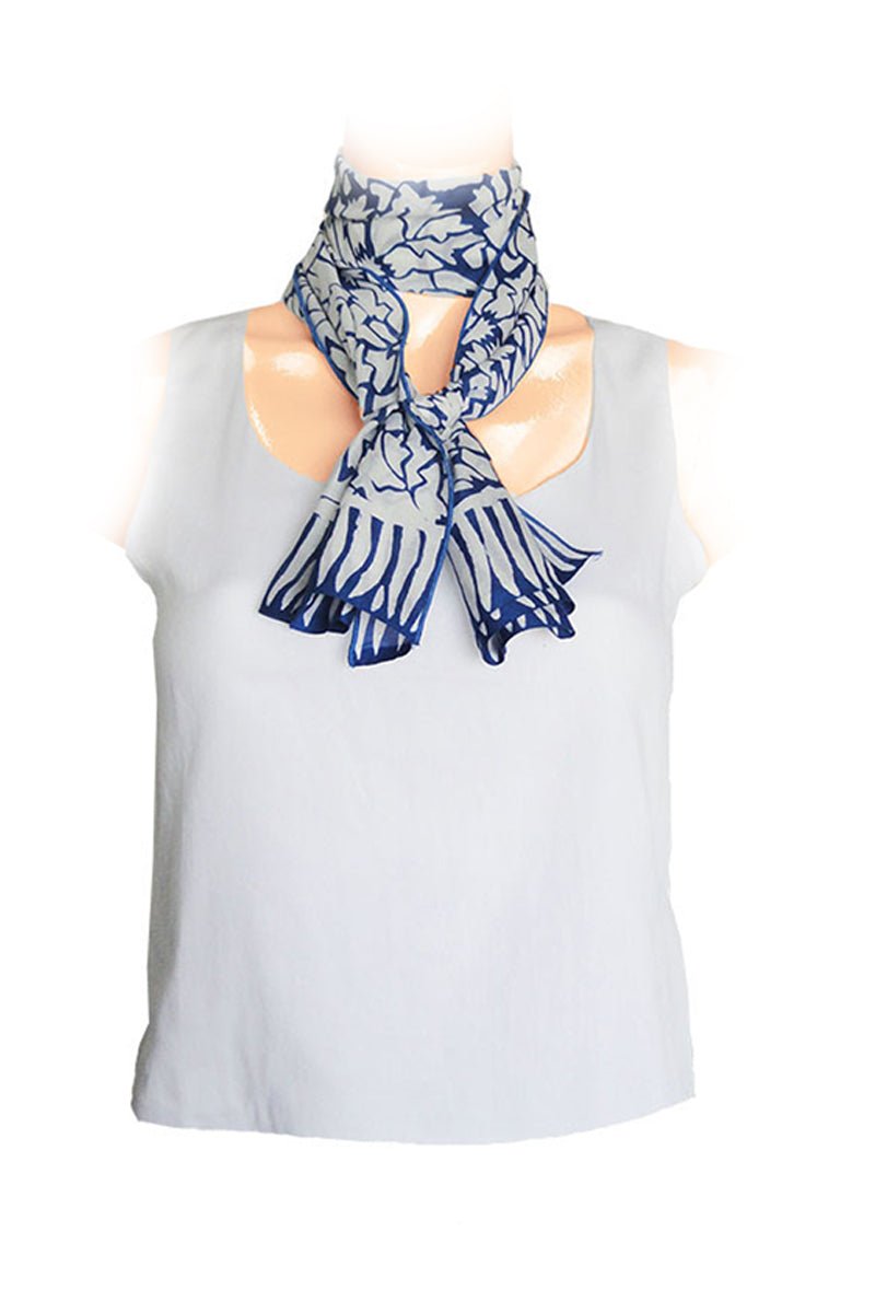 Wrapped around the neck muffler