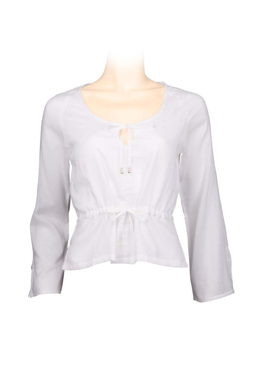 White blouse cotton for summer