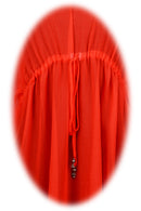 kaftan top self fabric belt