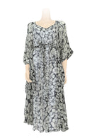 Kaftan Dress Chiffon Silk