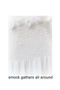 smocks with elastic waist