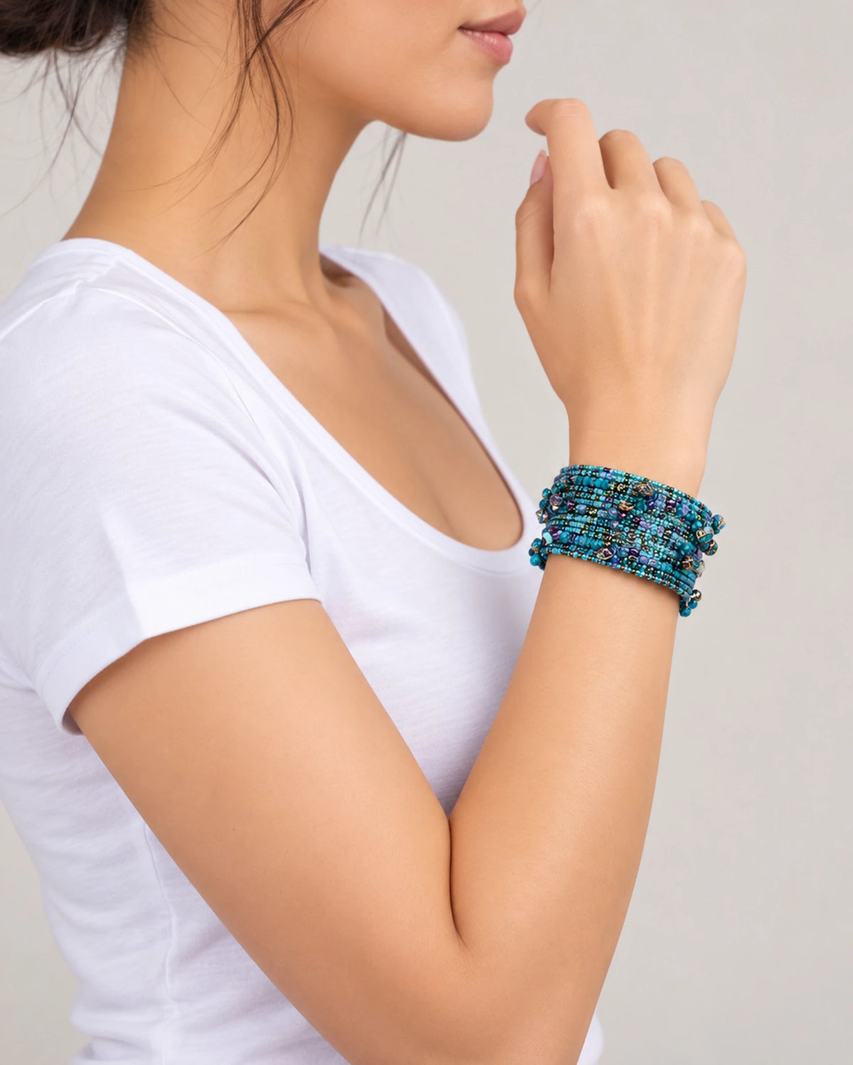 Novelty Beads Bangle