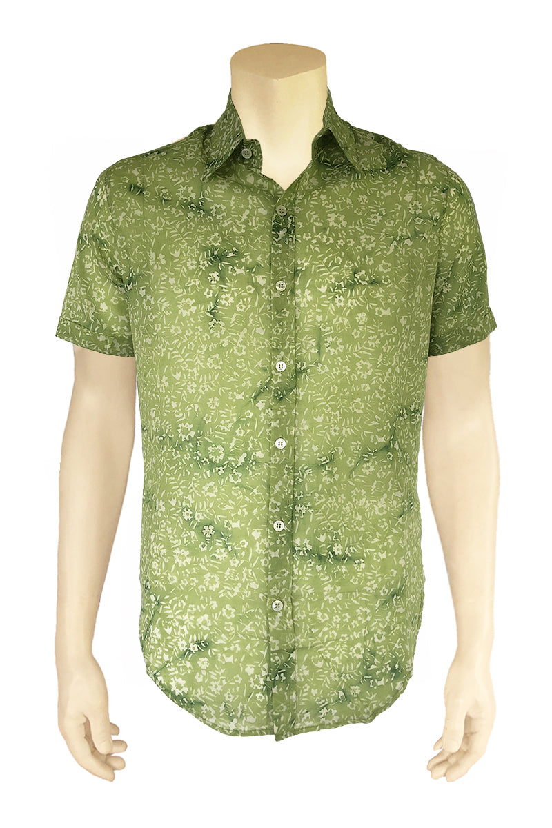 Green Shirt Batik