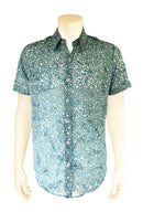 Shirt short sleeves ultra light cotton printed batik