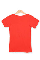 Tee scoop neck -short sleeve- back view
