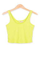crop top cotton-spandex -front view