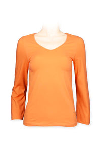 Tee 3/4 sleeve -cotton spandex jersey