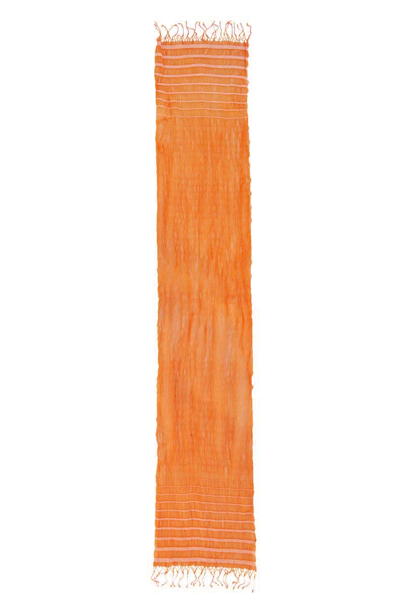 Fancy organza stole - flat display