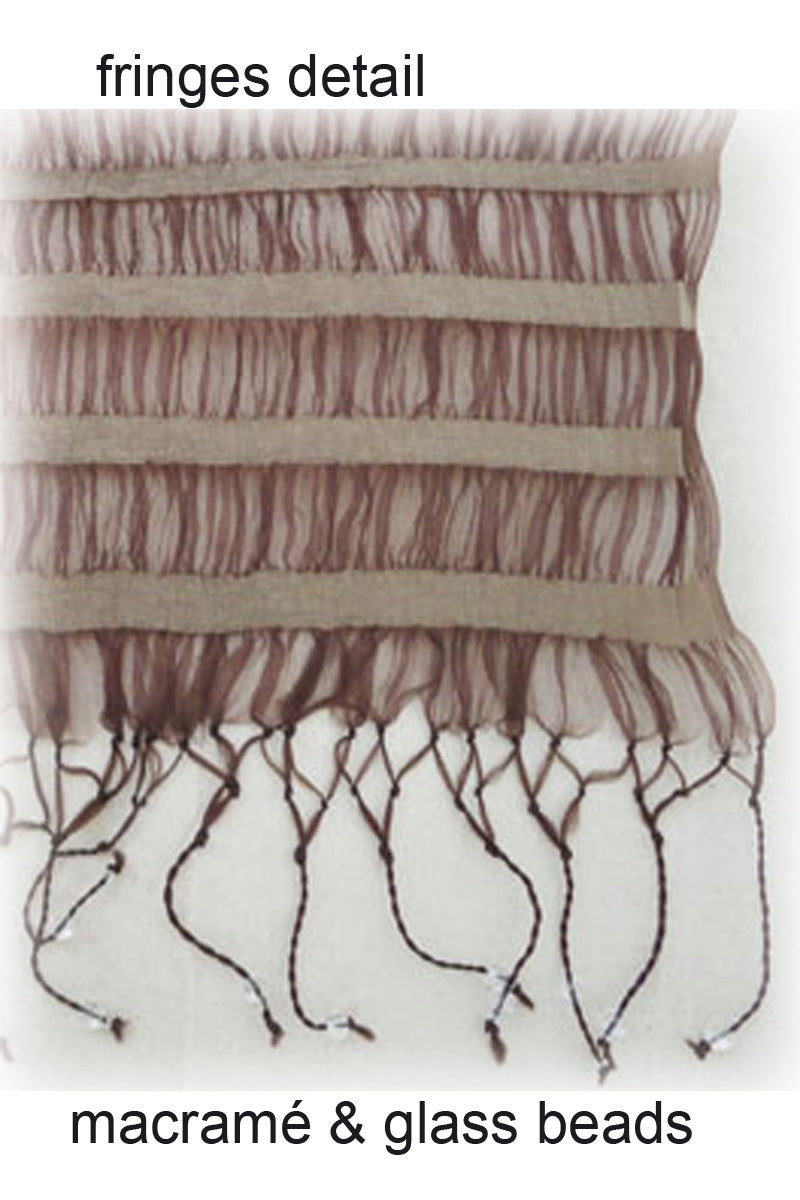 fringes macramé & beads