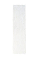 White stole organza chenille