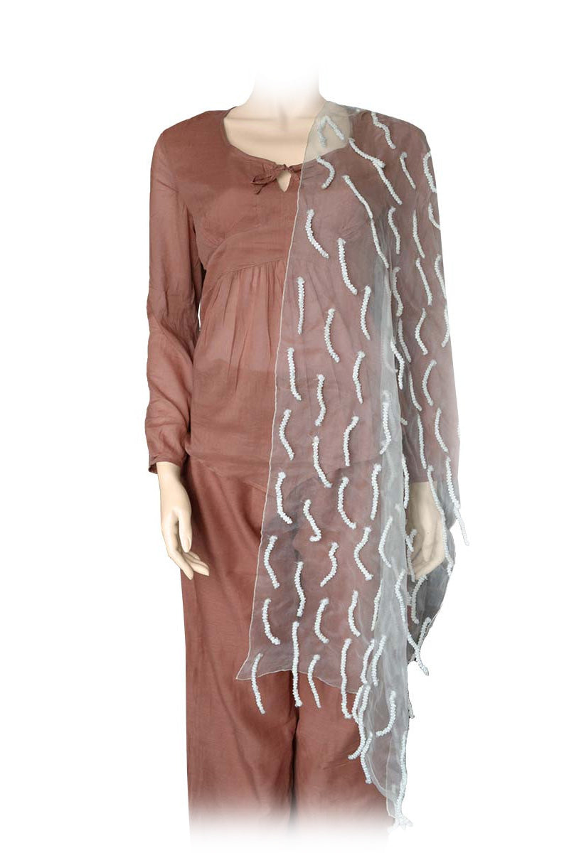 Fancy Silk Stole