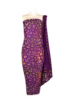 Wrap around Sarong Pagne Pareo Rayon Batik Purple
