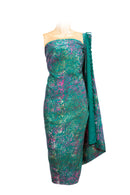 Wrap around Sarong Pagne Pareo Rayon Batik Green
