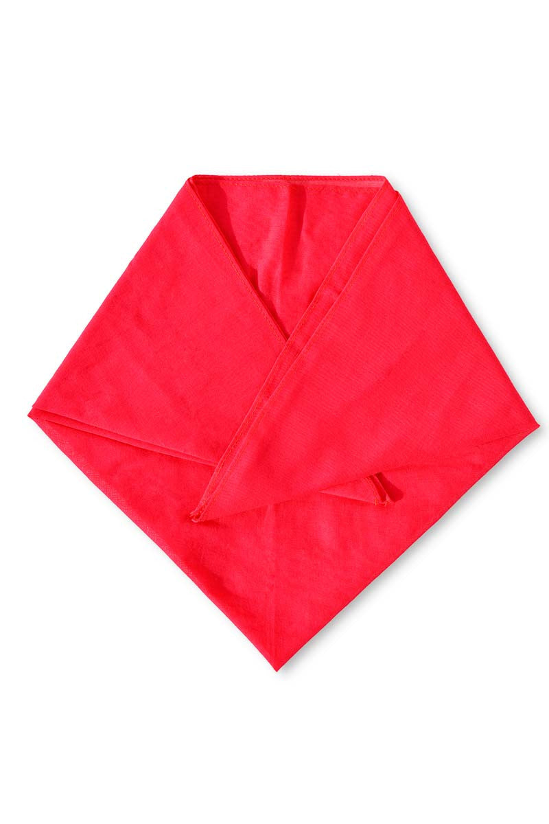 new bandana plain red