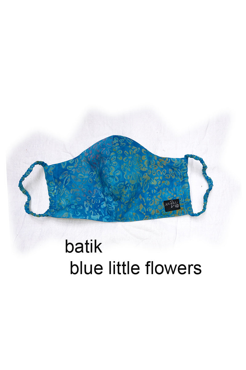 Batik Face Mask Blue