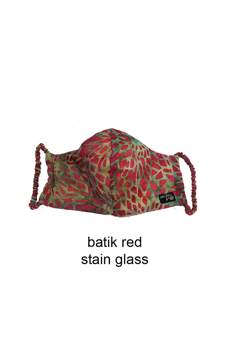 RED stained glass