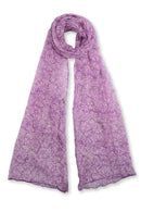 Silk Chiffon Scarf Batik