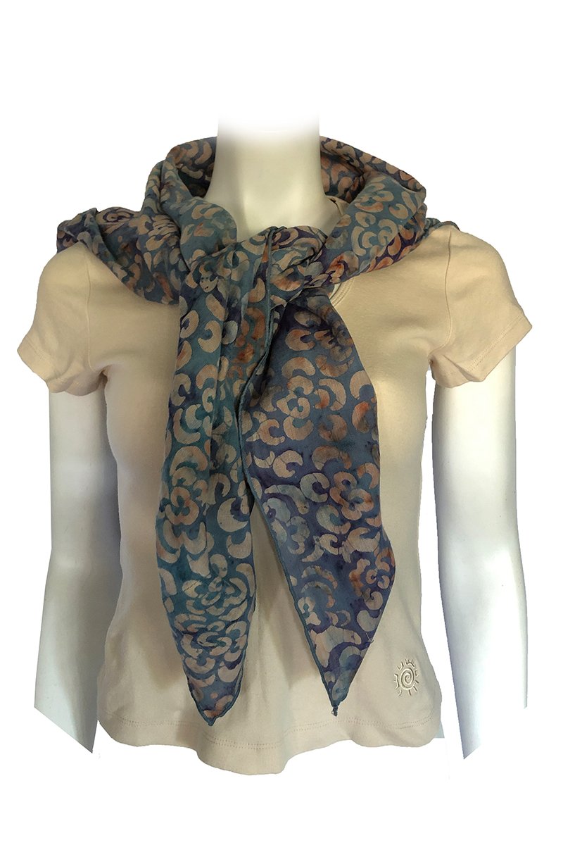 Square Scarf Flower Print
