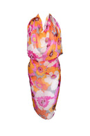 sarong flower print