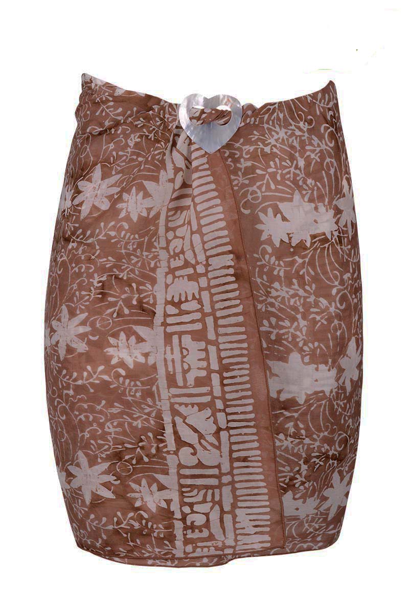 Mini Sarong Voile "Foggy"