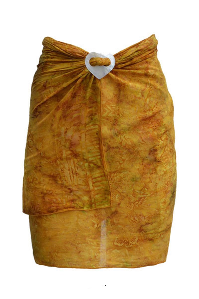 Mini Sarong Yellow