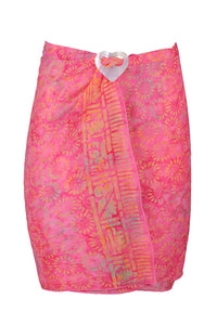 Mini Sarong or Scarf Cotton Voile