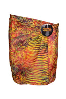 Orange Purple Min Sarong Silk