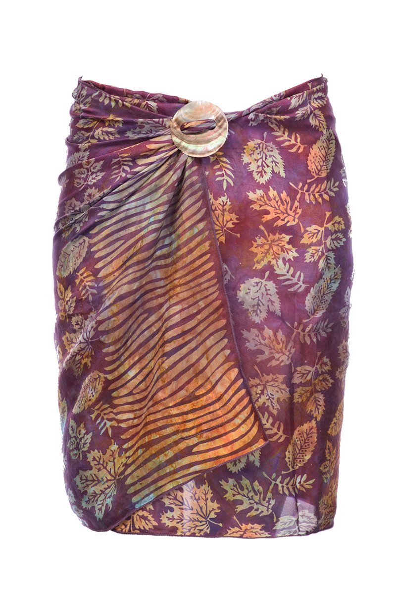 Silk Pongee Mini Sarong