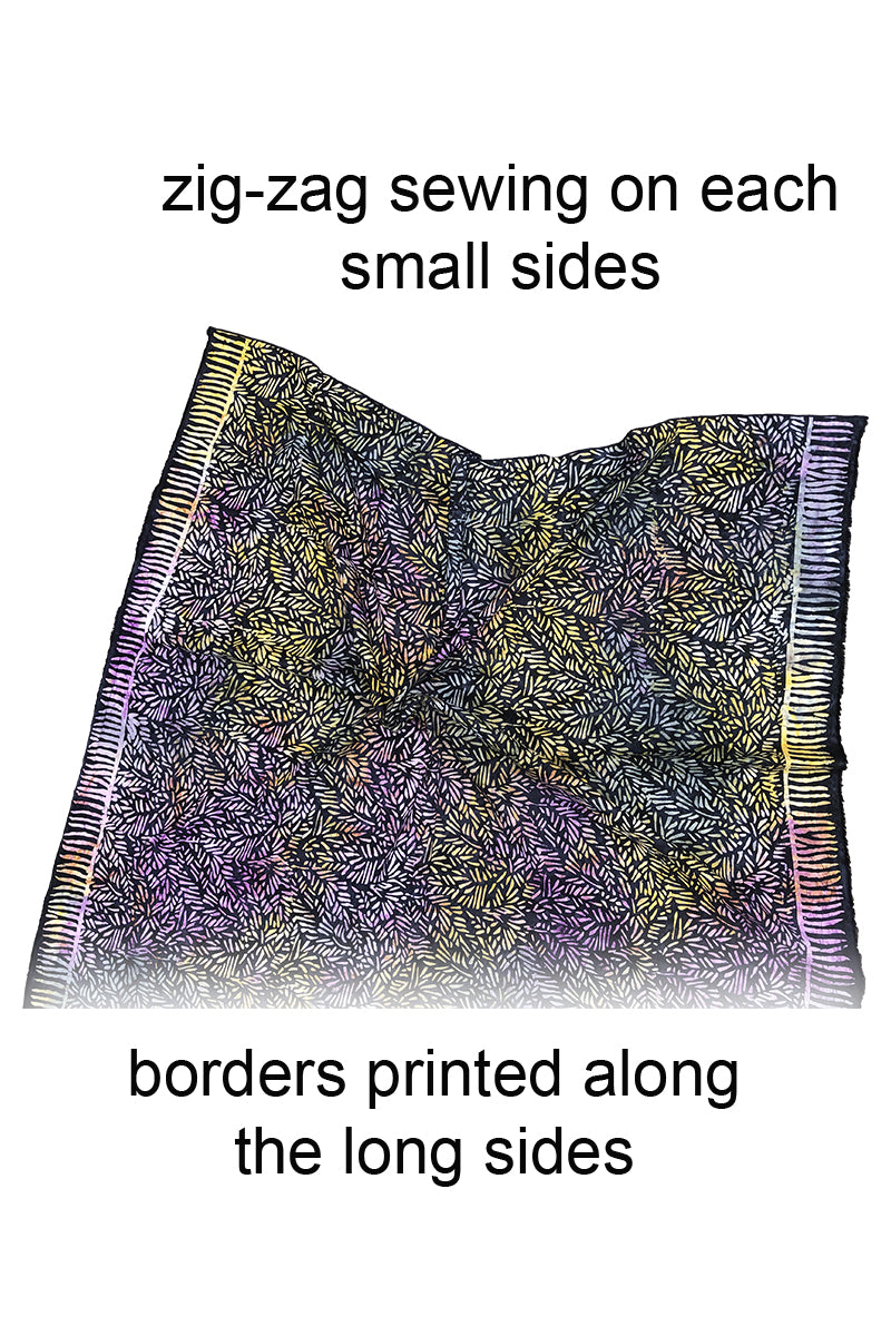 Sarong Finishing Zig-zag