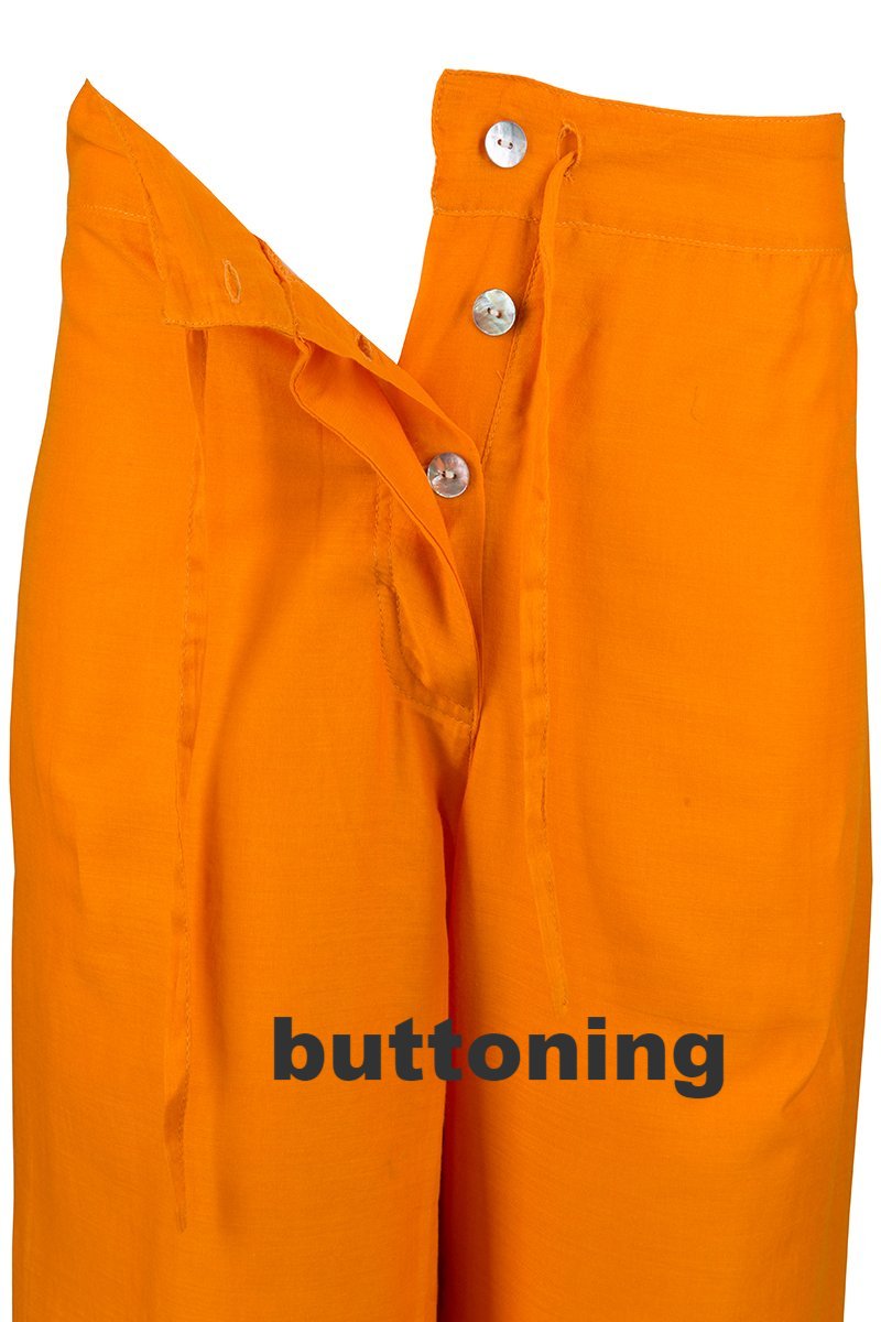 Buttoning for Summer Pants