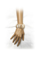 Shell Bracelet with Elastic