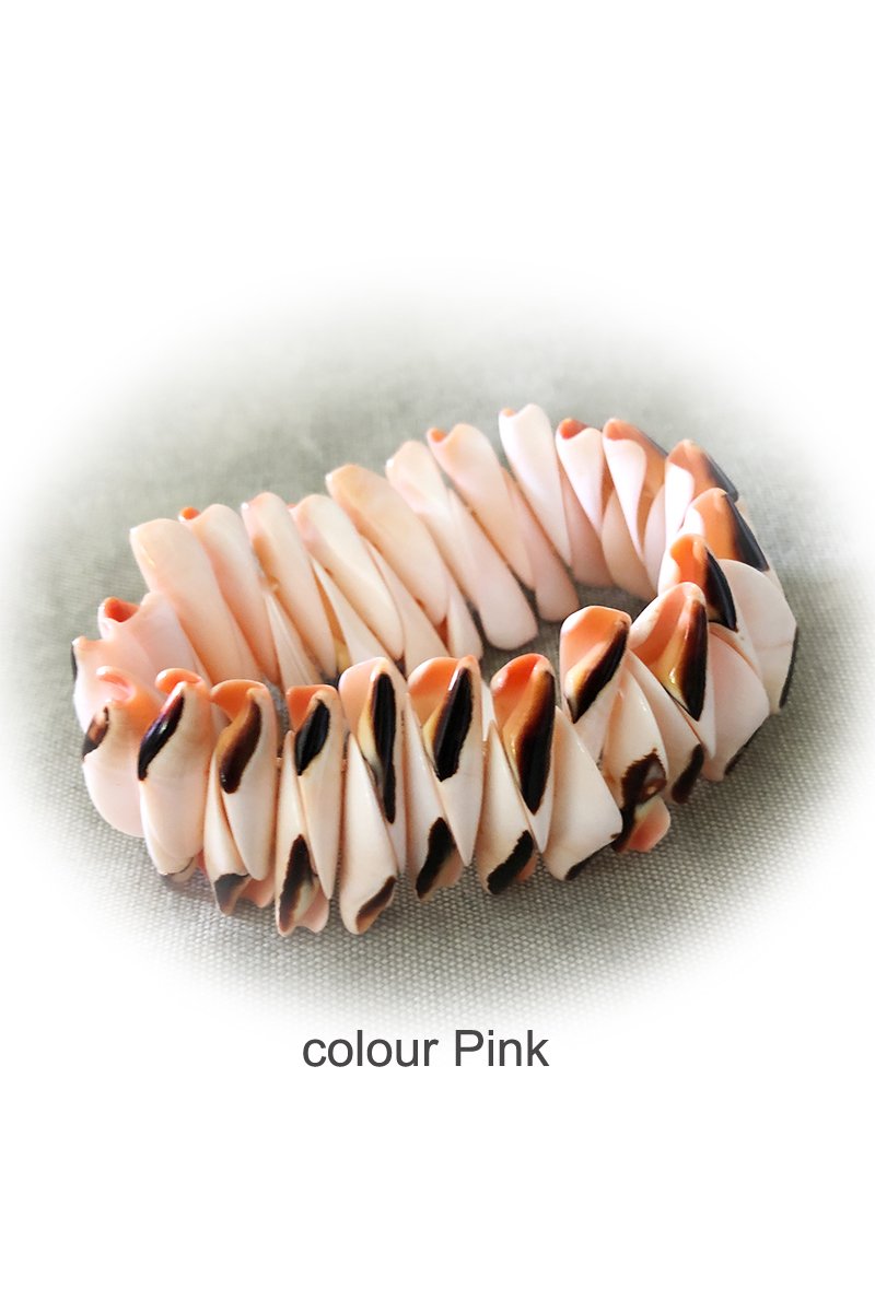 Pink Sea Shell Bracelet