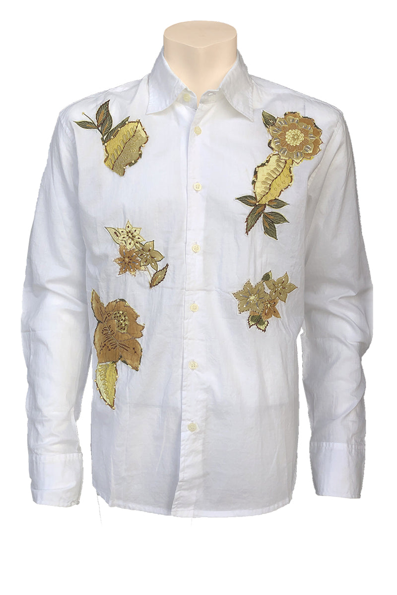 Long Sleeve Shirt Embroidered