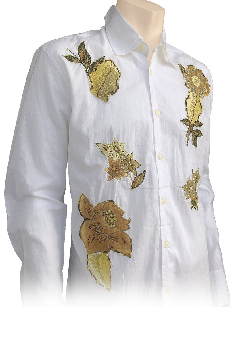 Long Sleeve Shirt Embroidered