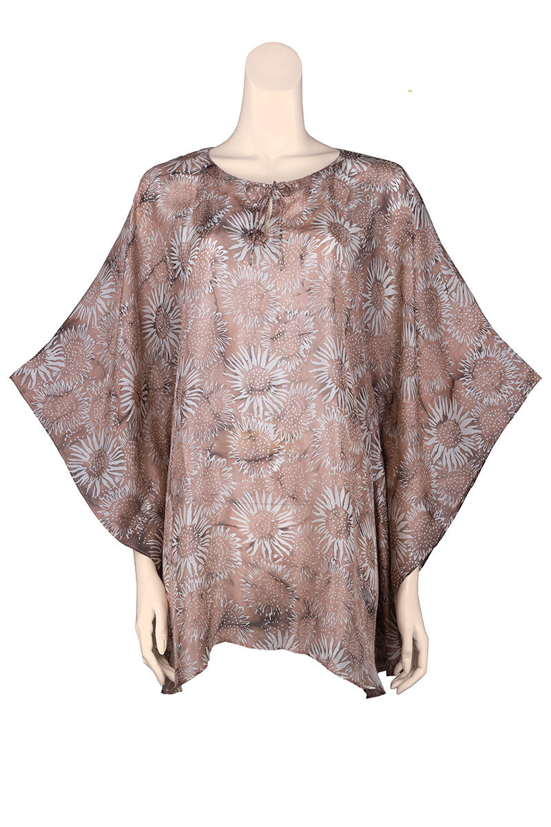 Kaftan Style Top Silk