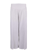 Crinkled Cotton Pants