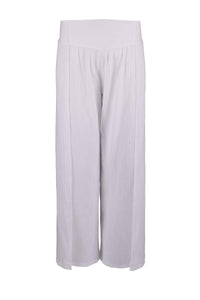 Crinkled Cotton Pants