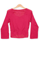 3/4 sleeves top for light summer wear