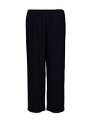 Rayon straight Pants black
